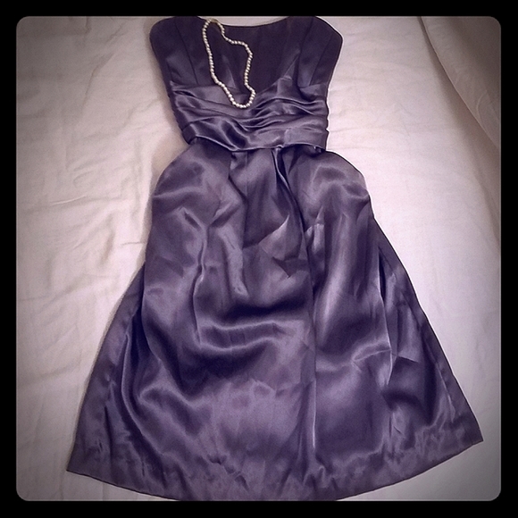 David's Bridal Dresses & Skirts - David's Bridal strapless dress, with pockets